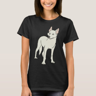 White Siberian Husky 36 T-Shirt