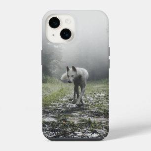 White Siberian Husky iPhone 14 Case