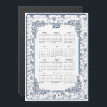 White Silver Christmas Calendar<br><div class="desc">Look for more White Silver Christmas Pattern themed holiday decor by visiting the rest of this shop.
You can also change the inside text.</div>