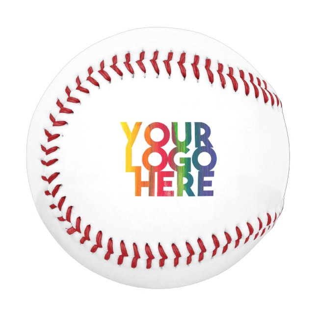White Simple Business Logo Baseball (Front Left)