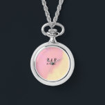 white simple minimal text style wedding pink yello watch<br><div class="desc">design</div>