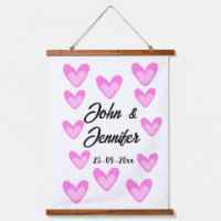 white simple minimal text style wedding pinkheart 