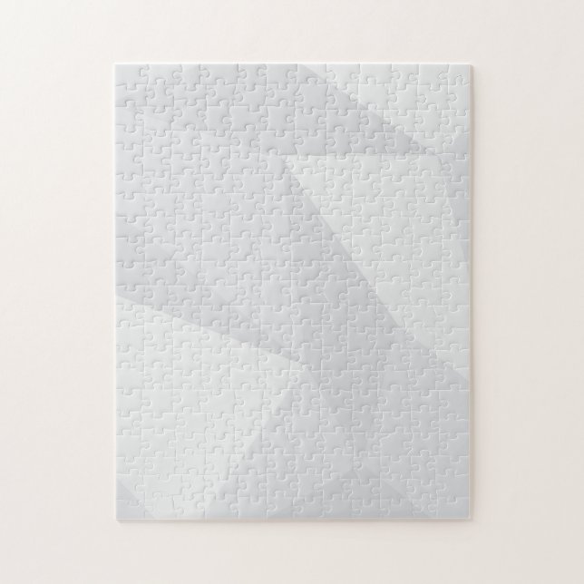 White, simple, modern, urban, cool, trendy pattern jigsaw puzzle (Vertical)