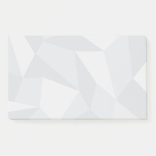 White, simple, modern, urban, cool, trendy pattern post-it notes