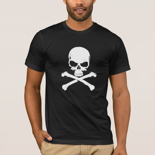 White skull | T-Shirt (Front)