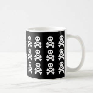 White Skulls, White Skulls, White Skulls Coffee Mug