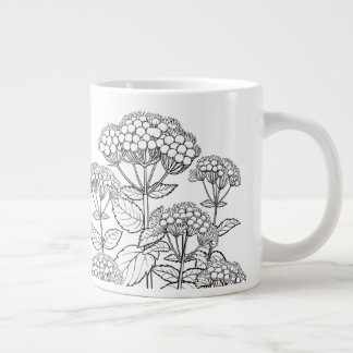 White Snakeroot - Ageratina altissima - Native Large Coffee Mug