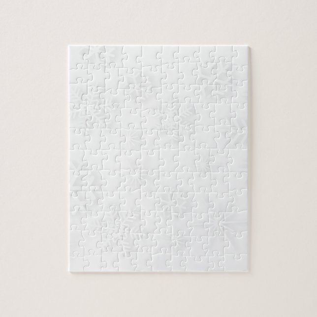 White Snowflake Background Jigsaw Puzzle (Vertical)