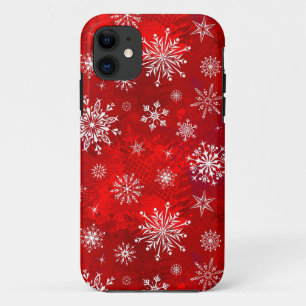 White Snowflakes iPhone 11 Case