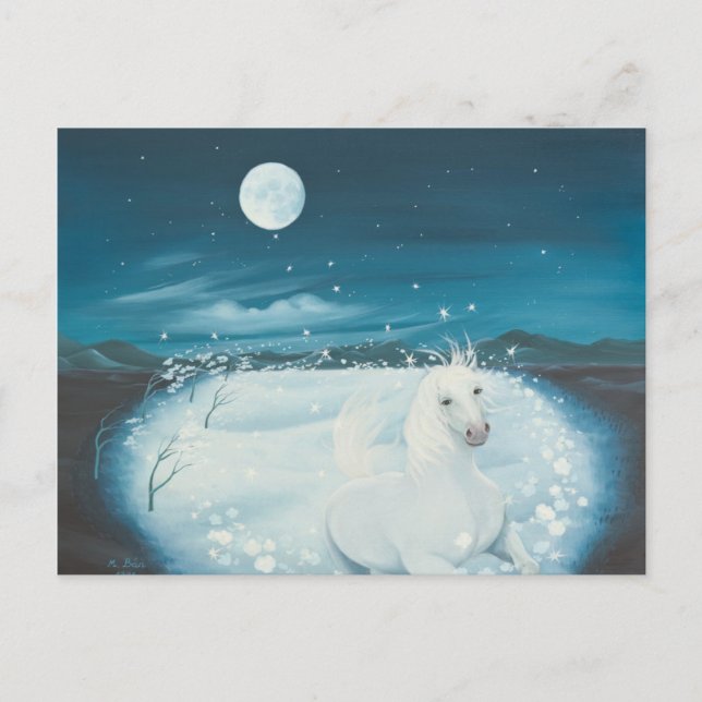 White Song 1996 Postcard (Front)