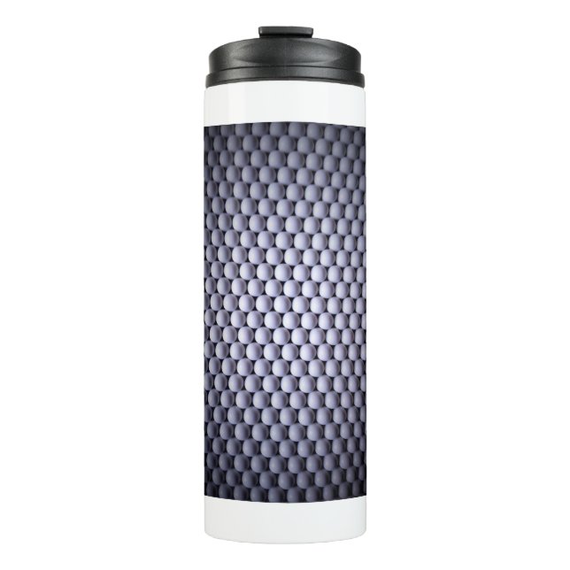 White spheres thermal tumbler (Front)