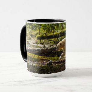 White Spirit Bear Hunts Mug
