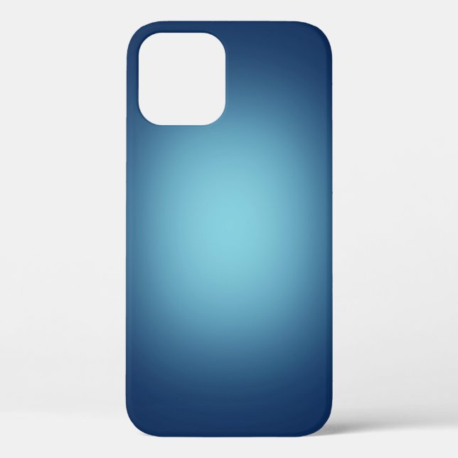 White spotlight on blue Case-Mate iPhone case (Back)