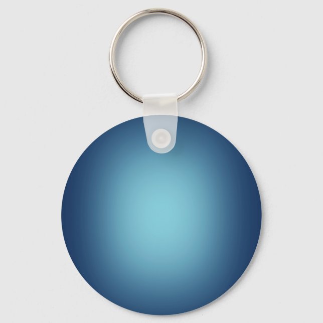 White spotlight on blue key ring (Front)