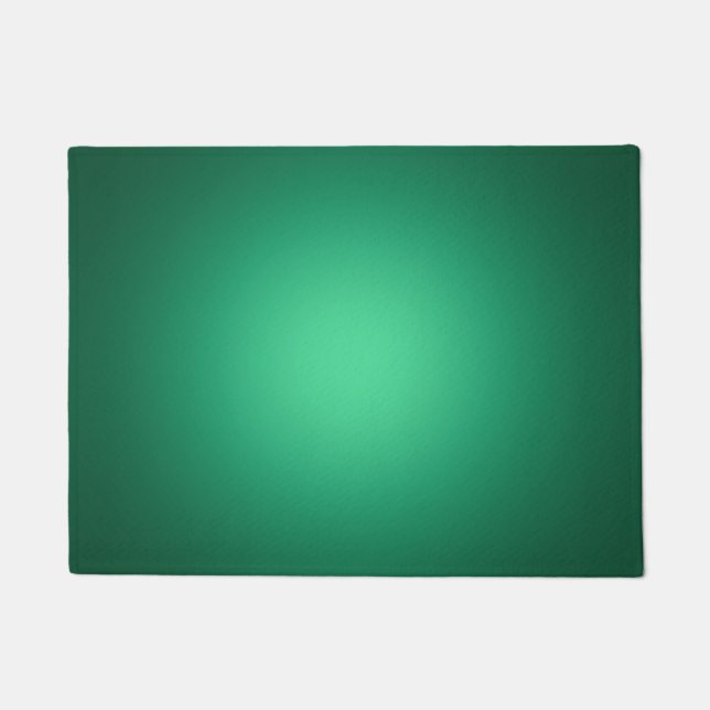 White spotlight on green doormat (Front)