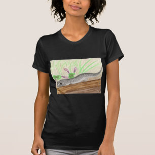 White Spotted Grey Salamander T-Shirt