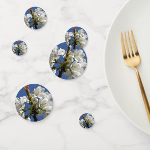 White Spring Bloom Confetti