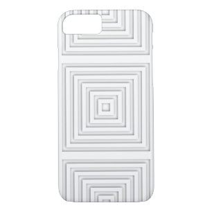 White Square Geometric iPhone 8/7 Case