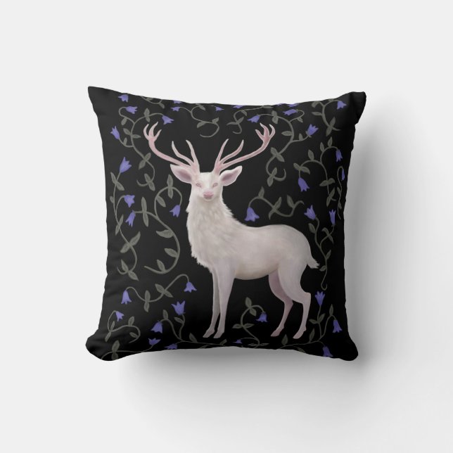 White Stag Cushion (Front)