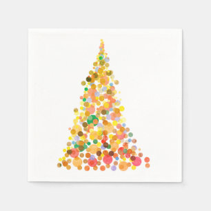 White Standard Cocktail Paper Napkins