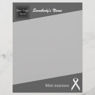 White Standard Ribbon by Kenneth Yoncich