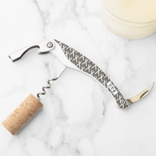 White Standard Ribbon by Kenneth Yoncich Corkscrew