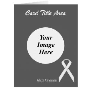 White Standard Ribbon Template by Kenneth Yoncich