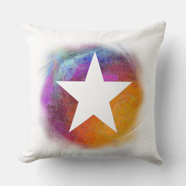 White Star Cushion (Front)
