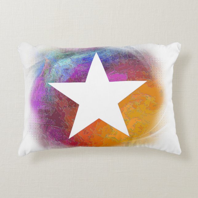 White Star Decorative Cushion (Front)