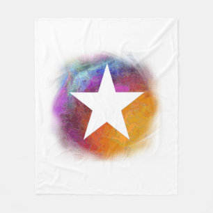White Star Fleece Blanket