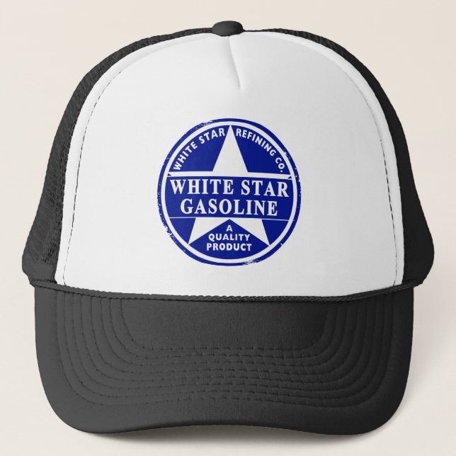 White Star Gasoline Trucker Hat (Front)