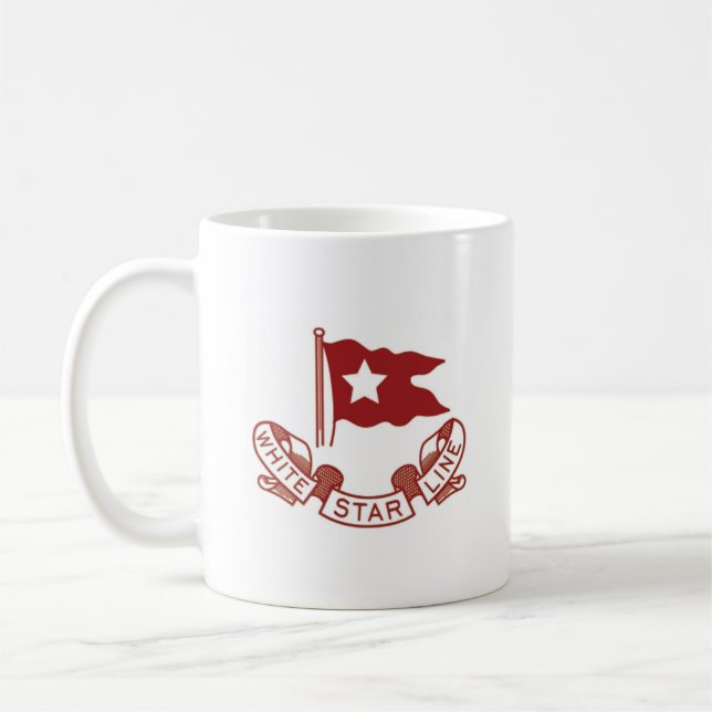 White Star Line Coffee Mug (Left)