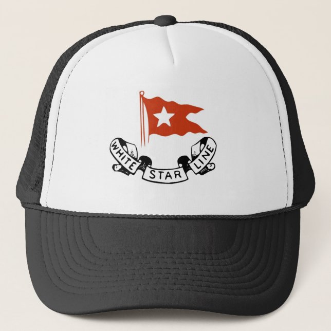 White Star Line Logo Trucker Hat (Front)