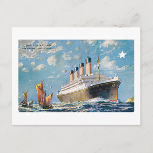White Star Line Postcard