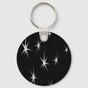 White stars keychain