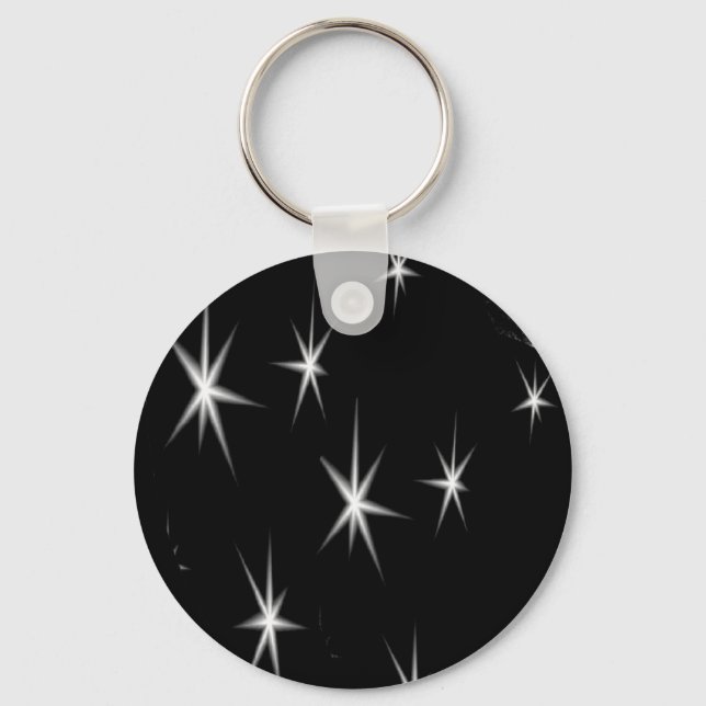 White stars keychain (Front)