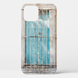White steel window grill iPhone 12 case