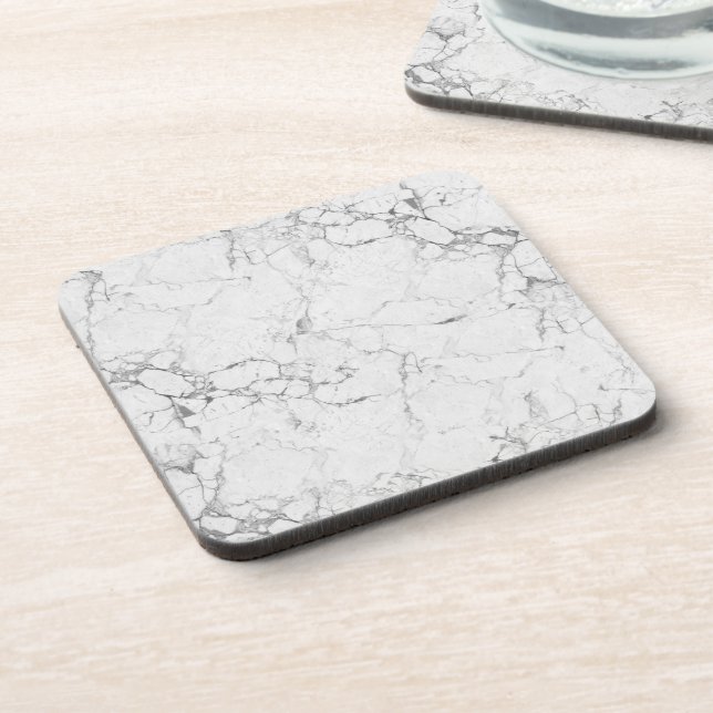 White stone texture coaster (Left Side)