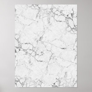 White stone texture poster