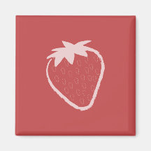 White strawberries outline