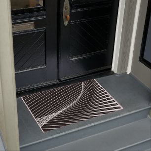 White Strings Doormat