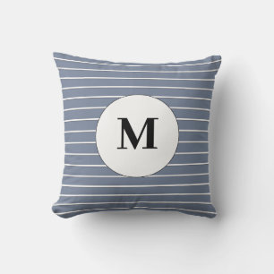 White Stripes Cushion