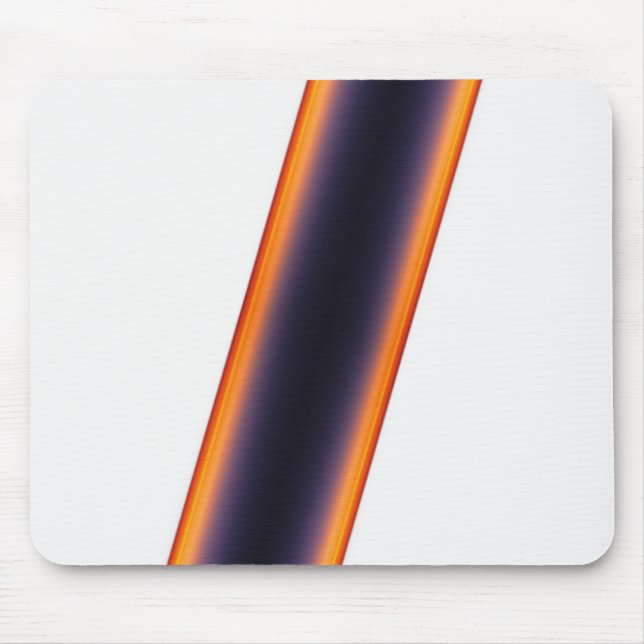 White Stripes Mouse Pad (Front)