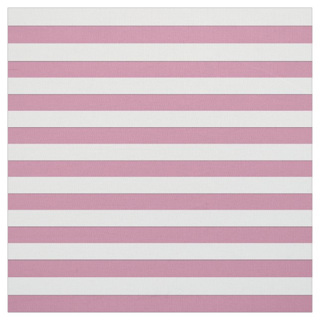 White Stripes on any Colour Fabric (Swatch)