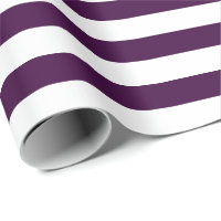 White Stripes with Dark Purple | DIY Colour