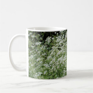 White Summer Flowers  Coffee Mug