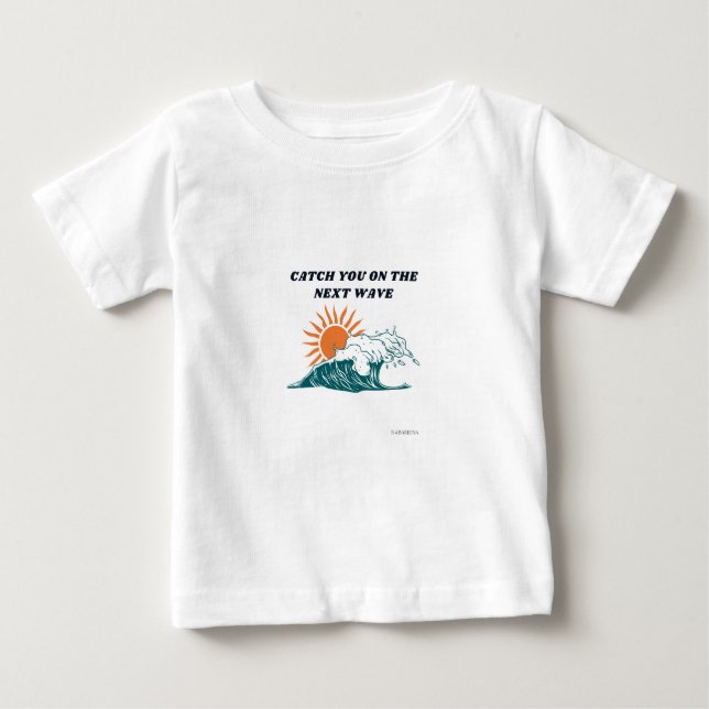 white summer T Shirt for Kids    (Front)