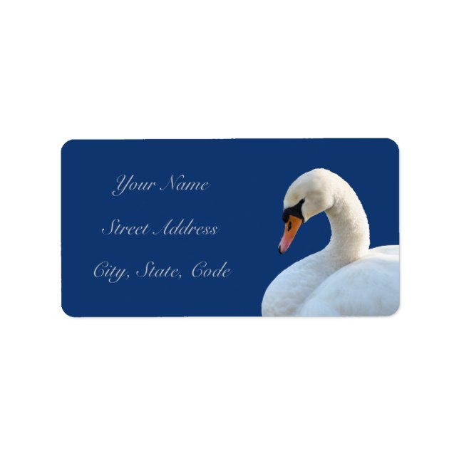 White Swan Address Labels (Front)