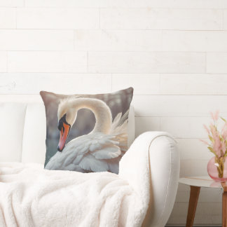 *~* White Swan Art Nouveau SC1 Tranquil Cushion