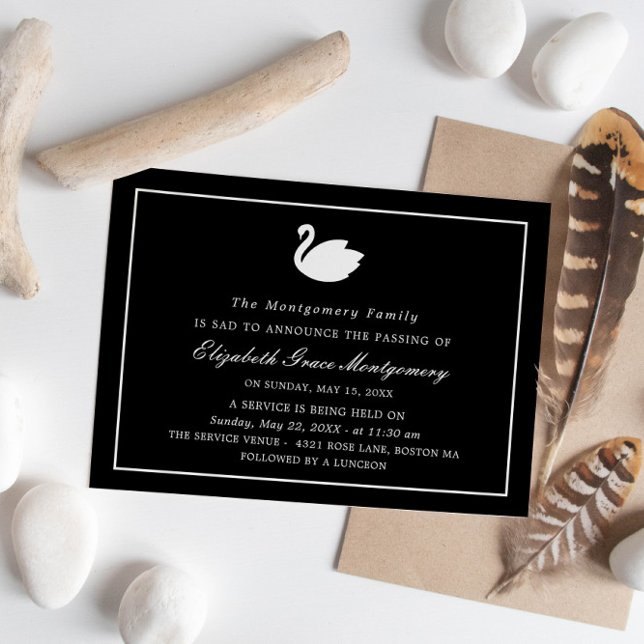 White Swan - Black Memorial Announcement (Creator Uploaded)